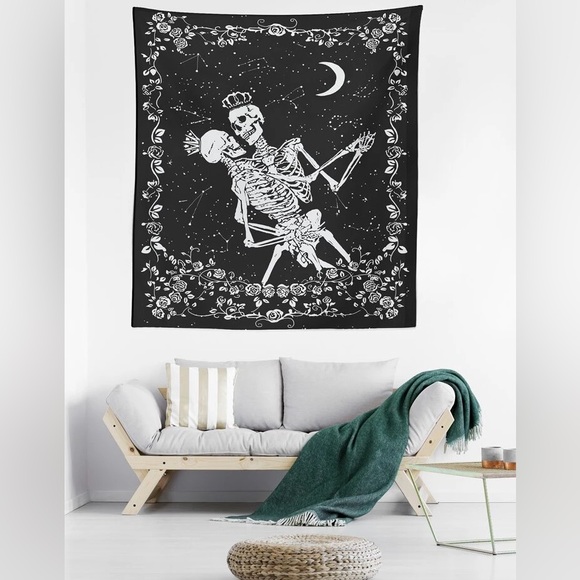 Dancing Skeletons Constellation Tapestry - Picture 2 of 4
